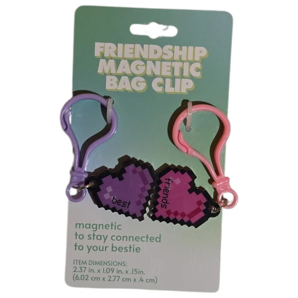 Friendship Magnetic Bag Clip/Keychain - Picture 1 of 2